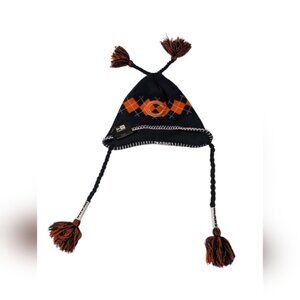 New Era - Winter Tassels Hat Team Bears NFL -One Size - Blue/Orange